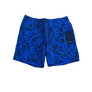 Lululemon Current State Board Short 9" Men's Size 38 BlueTropical /Board Shorts